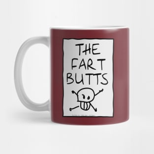 The Fart Butts (Webcomic Band) Mug